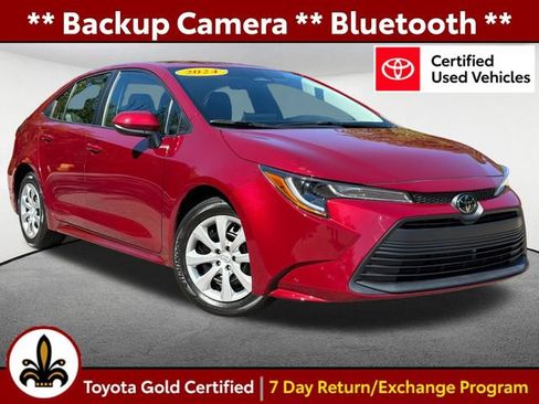 Certified 2024 Toyota Corolla LE FWD image 1
