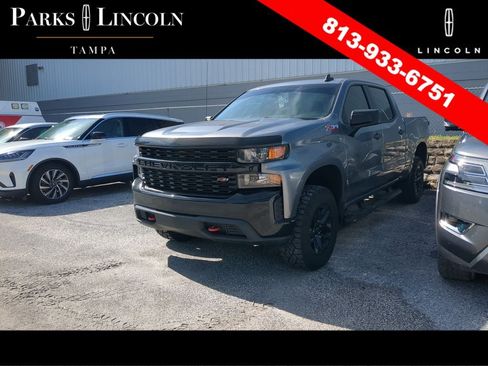 Used 2021 Chevrolet Silverado 1500 Custom Trail Boss w/ LPO, Dark Essentials Package AWD/4WD image 10