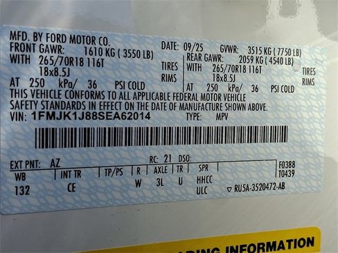 New 2025 Ford Expedition Max Active image 10