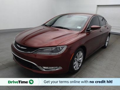 Used 2015 Chrysler 200 C w/ Navigation & Sound Group I