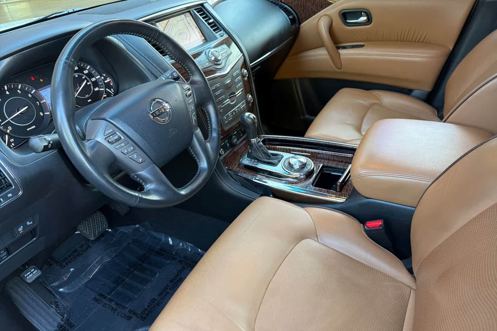 Used 2017 Nissan Armada Platinum w/ Interior Lighting Package AWD/4WD image 11
