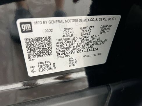 Used 2023 Chevrolet Equinox RS w/ RS Leather Package AWD/4WD image 29