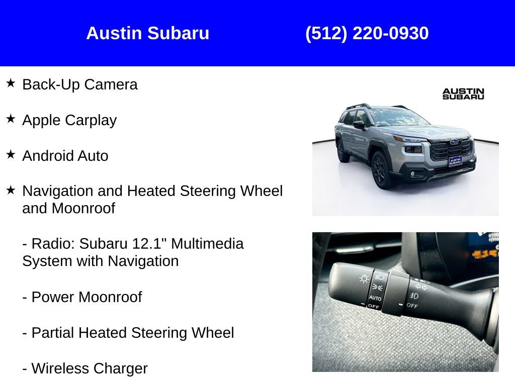 New 2026 Subaru Outback Premium AWD/4WD image 9
