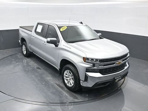 Used 2021 Chevrolet Silverado 1500 LT w/ Bed Protection Package AWD/4WD image 1