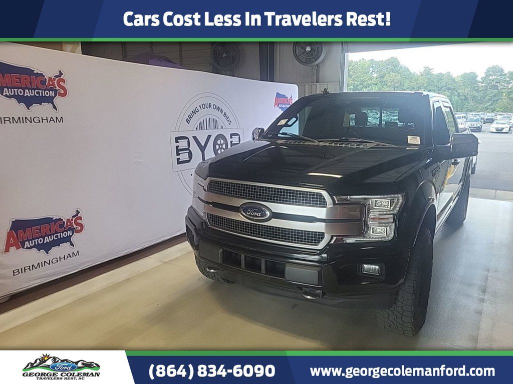 Used 2018 Ford F150 Platinum w/ Equipment Group 701A Luxury AWD/4WD image 1