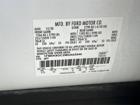 Used 2021 Ford Explorer ST w/ Equipment Group 401A image 31