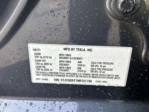 Used 2021 Tesla Model Y Performance image 32