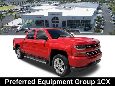 Used 2018 Chevrolet Silverado 1500 Custom w/ Custom Value Package AWD/4WD image 3