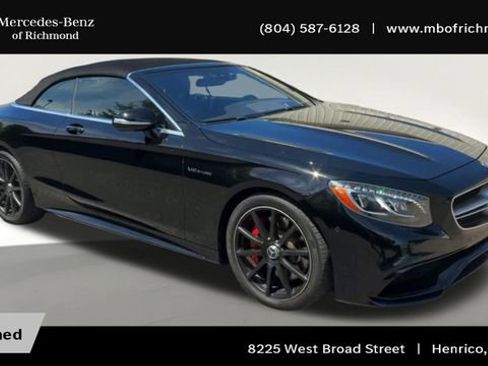 Used 2017 Mercedes-Benz S 63 AMG 4MATIC Cabriolet image 4