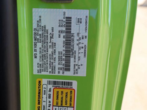 Used 2020 Ford Mustang Shelby GT500 w/ Technology Package image 45