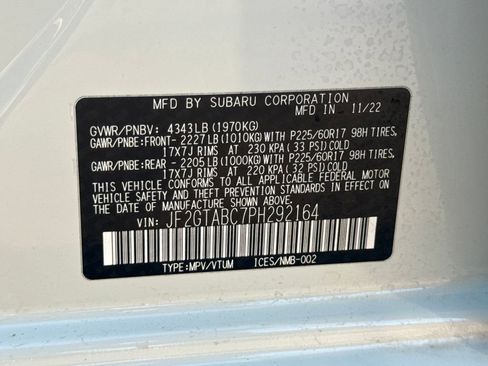 Used 2023 Subaru Crosstrek 2.0i image 30