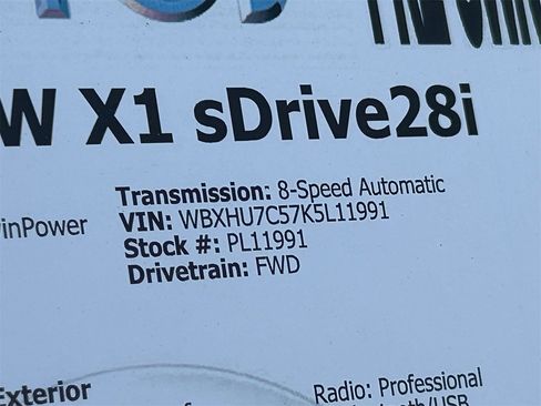 Used 2019 BMW X1 sDrive28i image 36