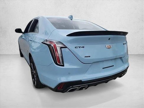 Used 2025 Cadillac CT4 V w/ LPO, ONYX Package AWD/4WD image 6