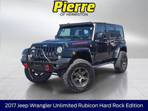 Used 2017 Jeep Wrangler Unlimited Rubicon AWD/4WD image 1