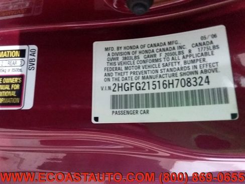 Used 2006 Honda Civic Si image 14