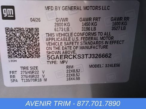 New 2026 Buick Enclave Avenir FWD image 31
