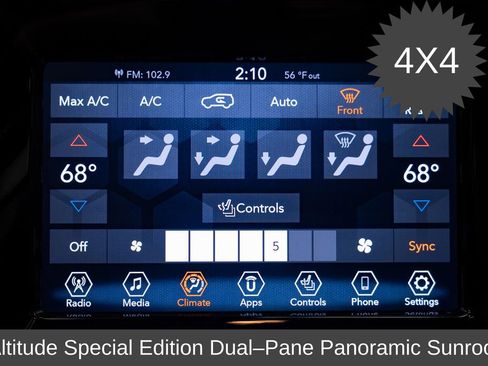 Used 2021 Jeep Compass Latitude w/ Sun and Sound Group AWD/4WD image 22