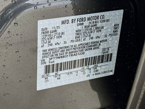 New 2026 Ford Maverick XL w/ Equipment Group 101A image 29