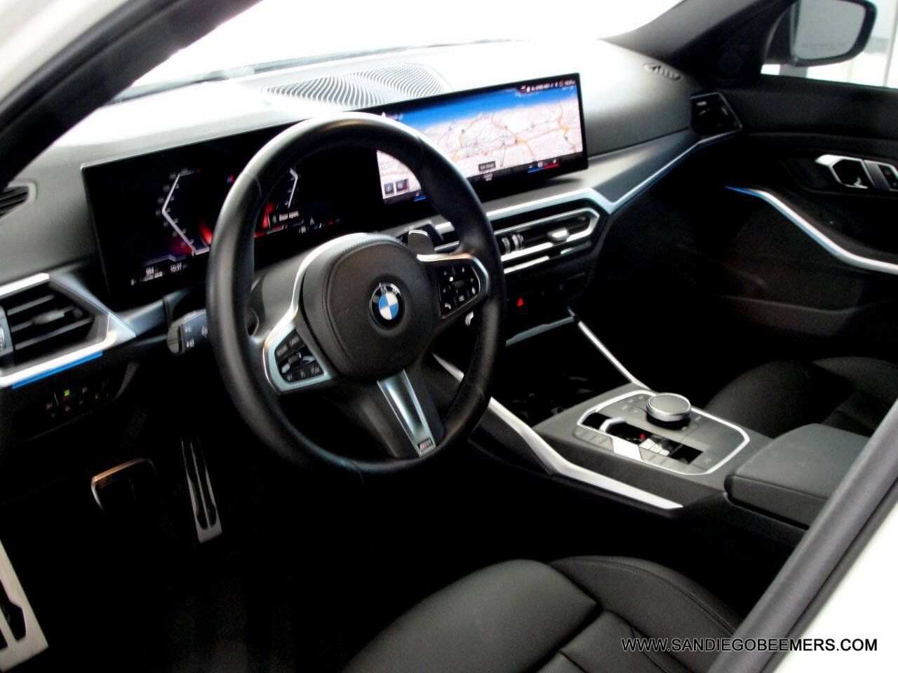 Used 2023 BMW 330i Sedan w/ M Sport Package RWD image 28