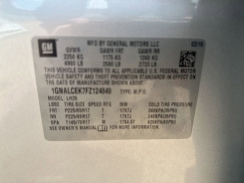 Used 2015 Chevrolet Equinox LT FWD image 21