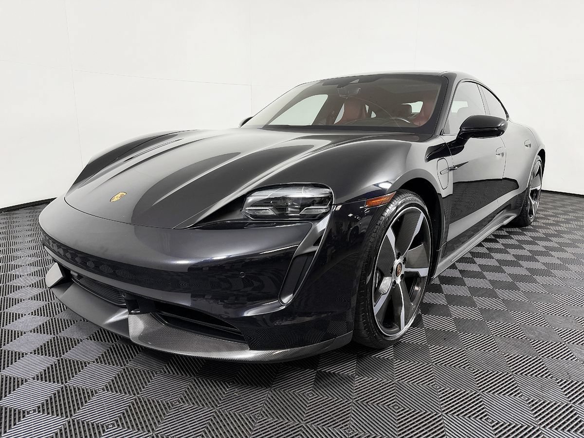 Used 2021 Porsche Taycan Turbo S AWD/4WD image 3