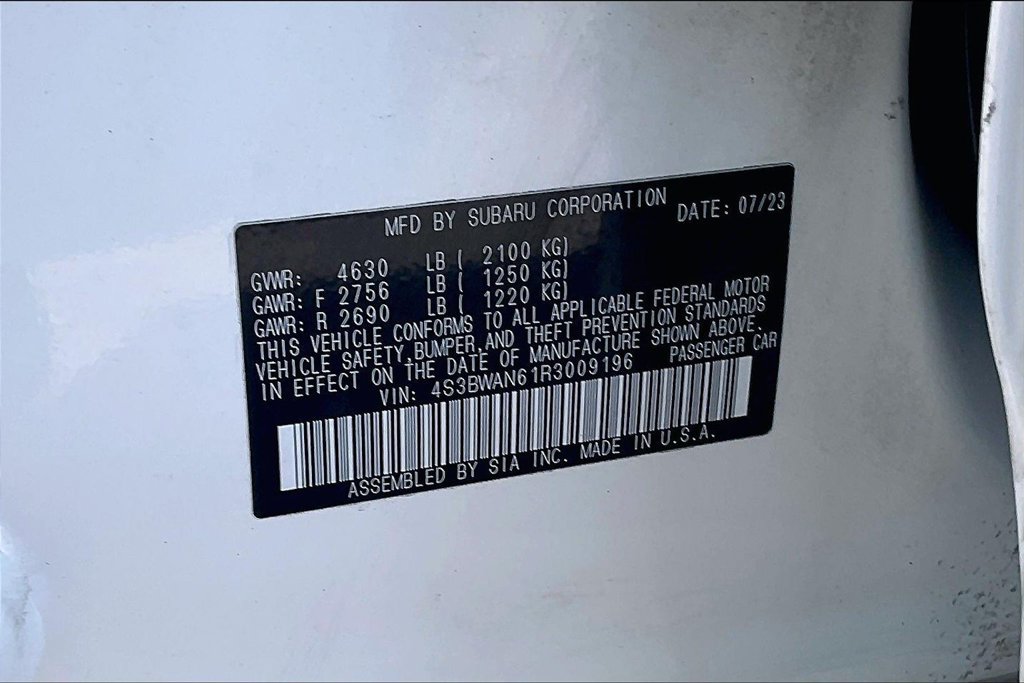 Certified 2024 Subaru Legacy Limited AWD/4WD image 39