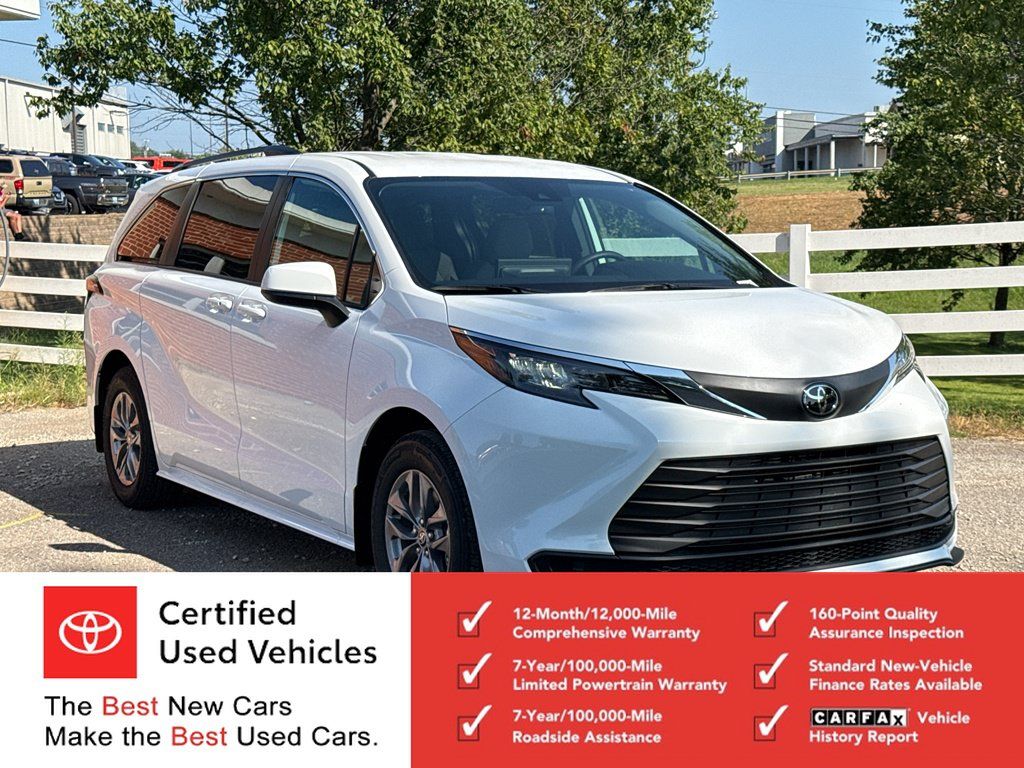 Certified 2026 Toyota Sienna LE FWD image 1