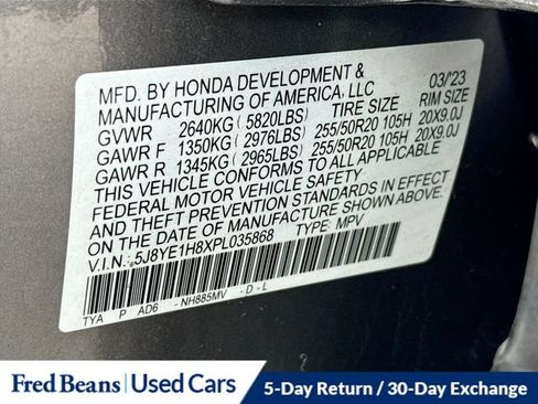 Used 2023 Acura MDX SH-AWD w/ Advance Package image 41