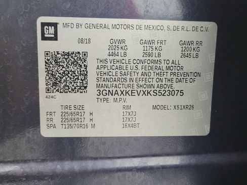 Used 2019 Chevrolet Equinox LT FWD image 33
