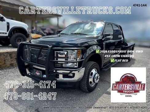 Used 2018 Ford F350 Lariat w/ Lariat Value Package AWD/4WD image 1