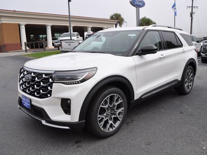 New 2025 Ford Explorer Platinum