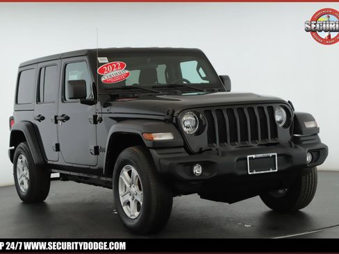 Used 2022 Jeep Wrangler Unlimited Sport image 1