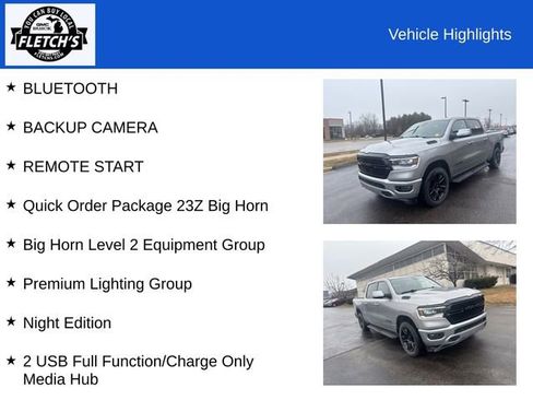 Used 2020 RAM 1500 Big Horn image 2