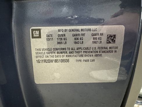 Used 2011 Chevrolet Corvette Grand Sport w/ Preferred Equipment Group image 38