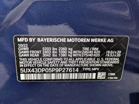 Used 2023 BMW X3 sDrive30i w/ M Sport Package image 27