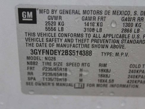 Used 2011 Cadillac SRX Luxury image 10