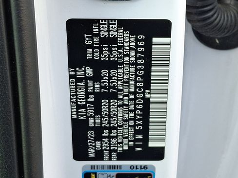 Used 2023 Kia Telluride S w/ S Sunroof Package AWD/4WD image 27