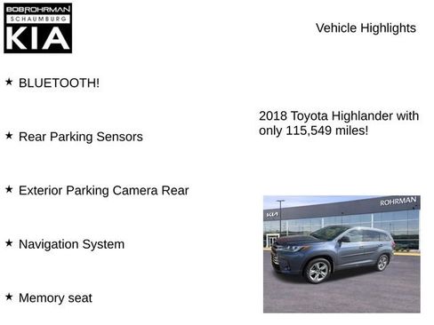 Used 2018 Toyota Highlander Limited image 7