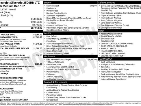 New 2026 Chevrolet Silverado 3500 LTZ w/ LTZ Plus Package AWD/4WD image 5