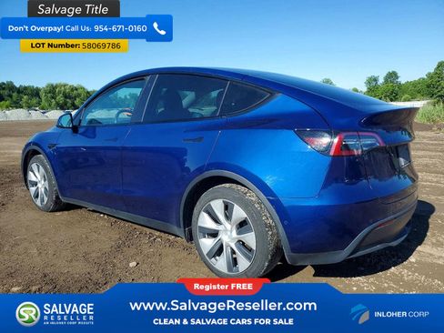 Used 2021 Tesla Model Y Long Range AWD/4WD image 3
