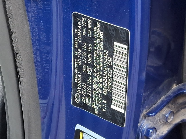 Certified 2022 Hyundai Venue SE FWD image 27
