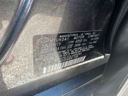 Used 2020 Genesis G70 3.3T w/ Elite Package image 35