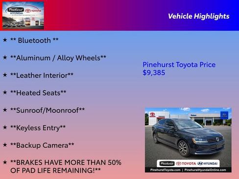 Used 2017 Volkswagen Jetta SE FWD image 16