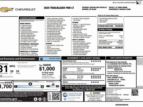 Used 2025 Chevrolet TrailBlazer LT image 4