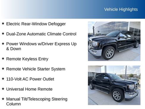 Used 2018 GMC Sierra 1500 SLT w/ Texas SLT Premium Package AWD/4WD image 10