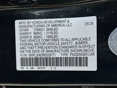 Certified 2024 Honda Civic Sport image 30