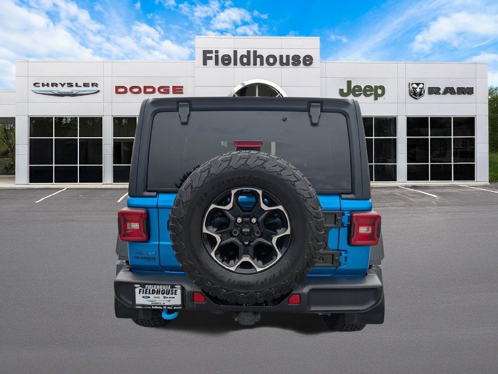Used 2022 Jeep Wrangler Unlimited Rubicon 4xe w/ Cold Weather Group AWD/4WD image 6