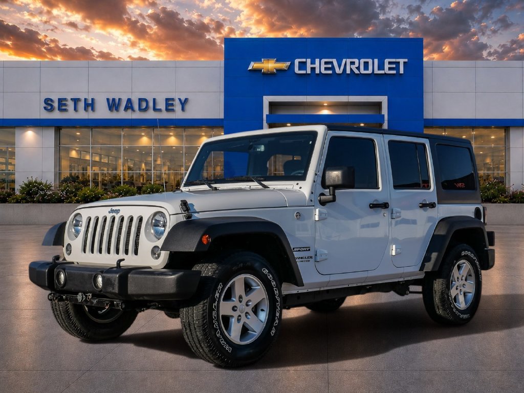 Used 2016 Jeep Wrangler Unlimited Sport w/ Quick Order Package 24S AWD/4WD image 3