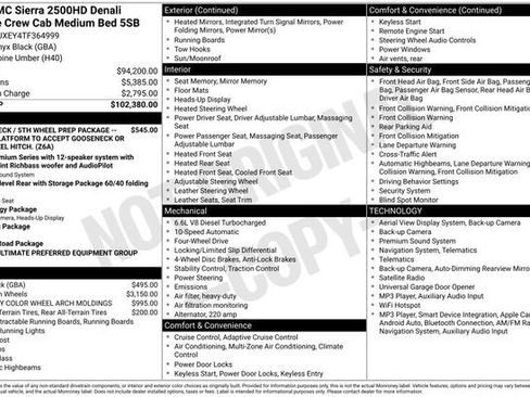 New 2026 GMC Sierra 2500 Denali Ultimate AWD/4WD image 25