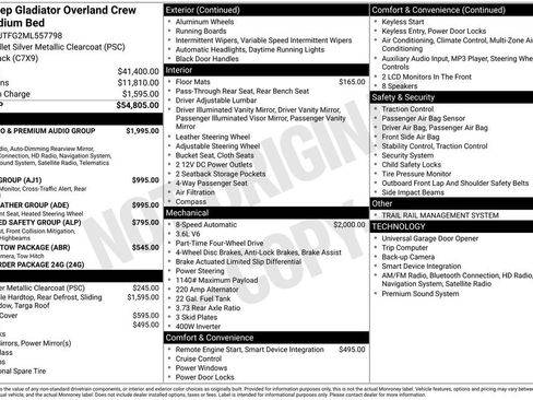 Used 2021 Jeep Gladiator Overland image 30